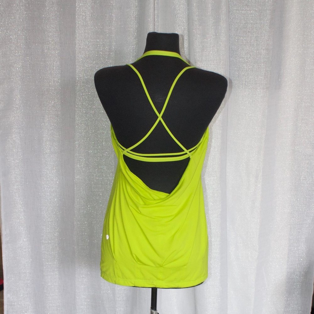 Lululemon Tank Top *  yellow lime